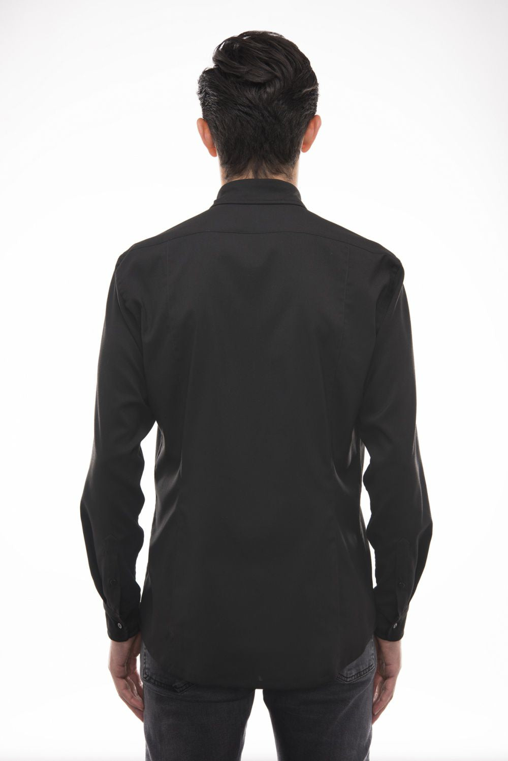 Embroidered Red&Black shirt of MAKI HOMMES