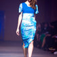 Skyblue Dress with batik