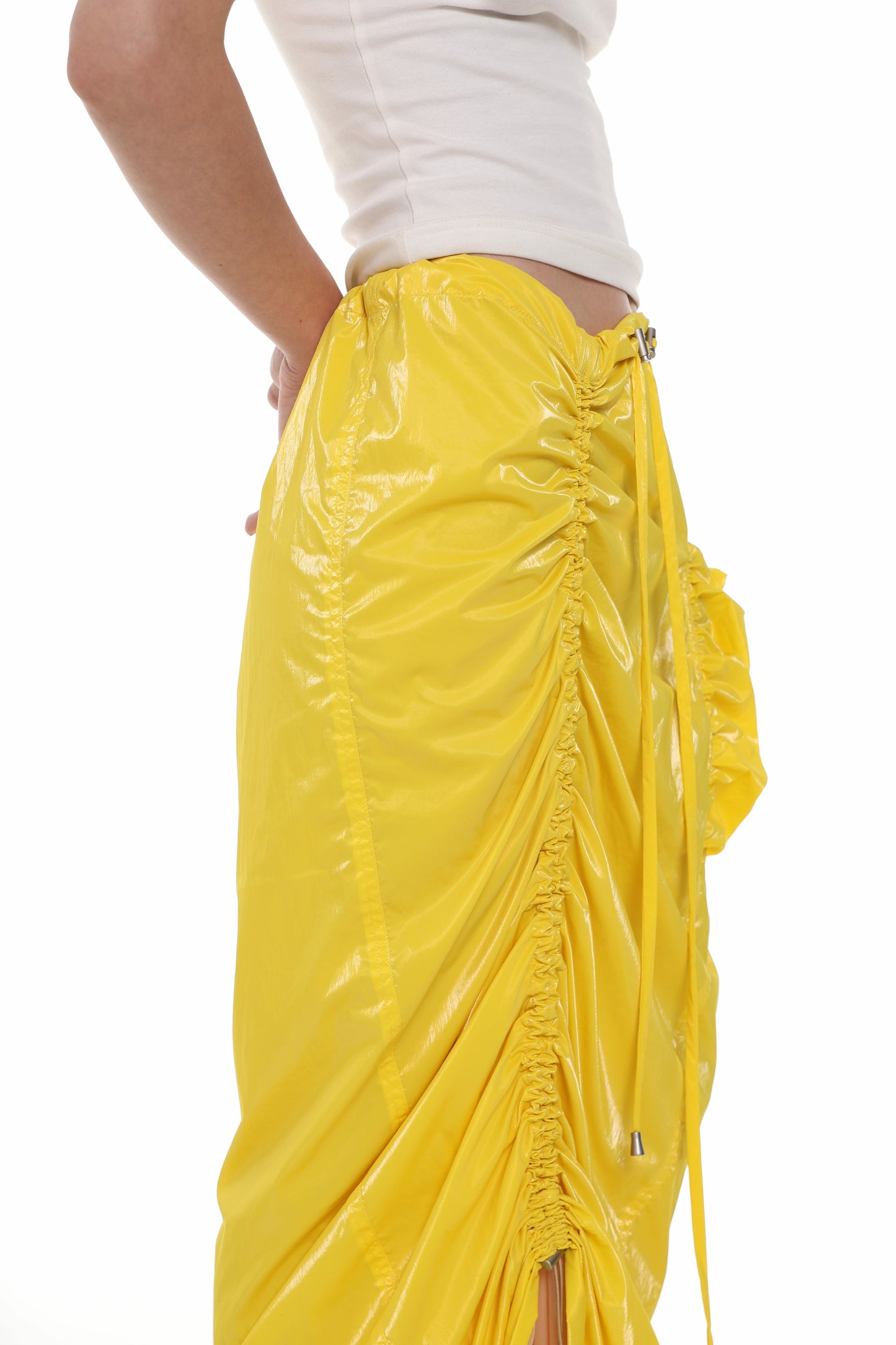 Унікальна жовта спідниця