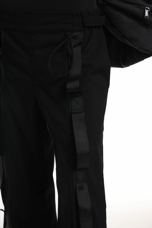 Штани карго F24 чорні