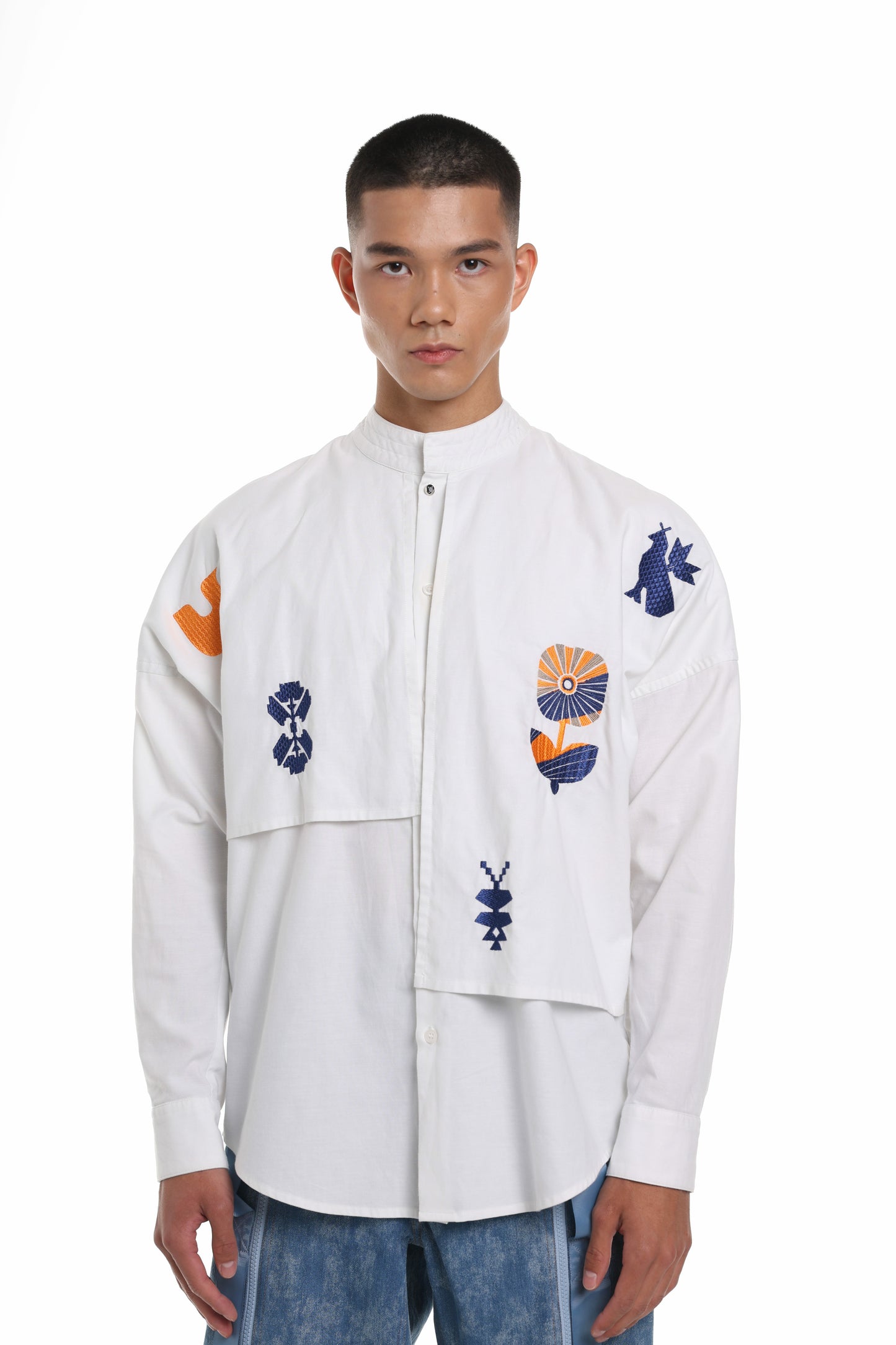 Біла сорочка «Mission to Live»