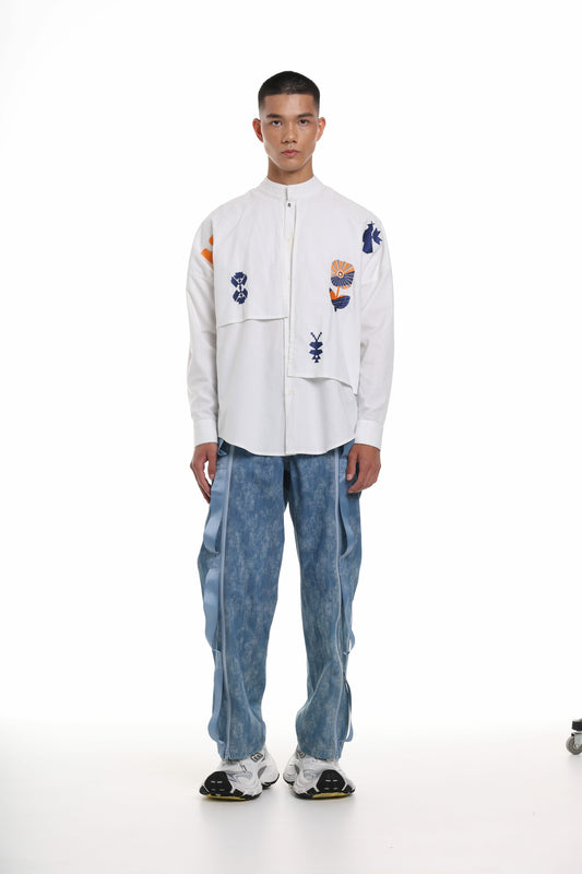 Біла сорочка «Mission to Live»