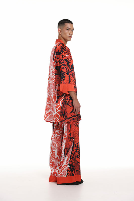 Костюм-кімоно з брюками «Джерело життя»