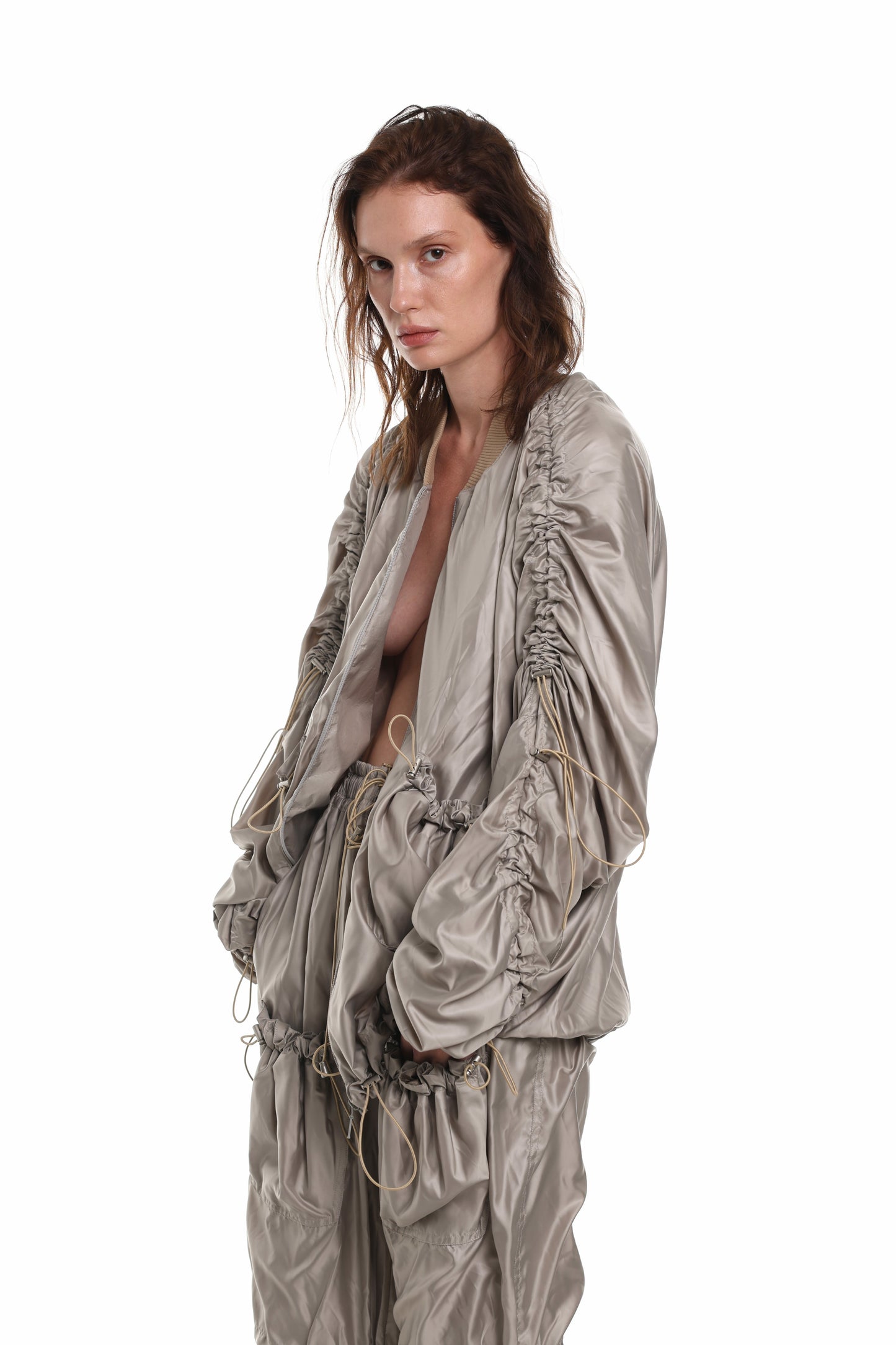 Сірий бомбер Urban