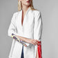 White blouse With Black & Red Print Anastasis